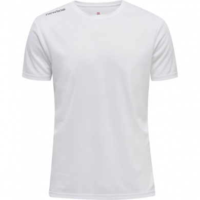 newline Sport-Tshirt Core Functional (oddychający, lekki) Krótki rękaw biały Mężczyźni